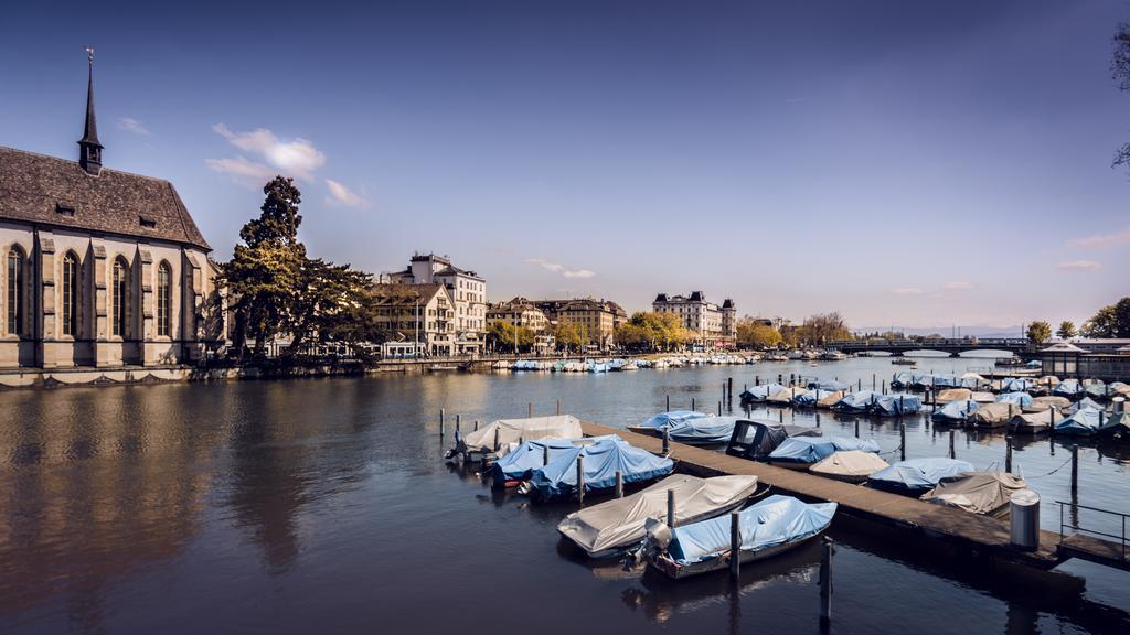 Lake Side Location Bellevue Zürich Exteriör bild